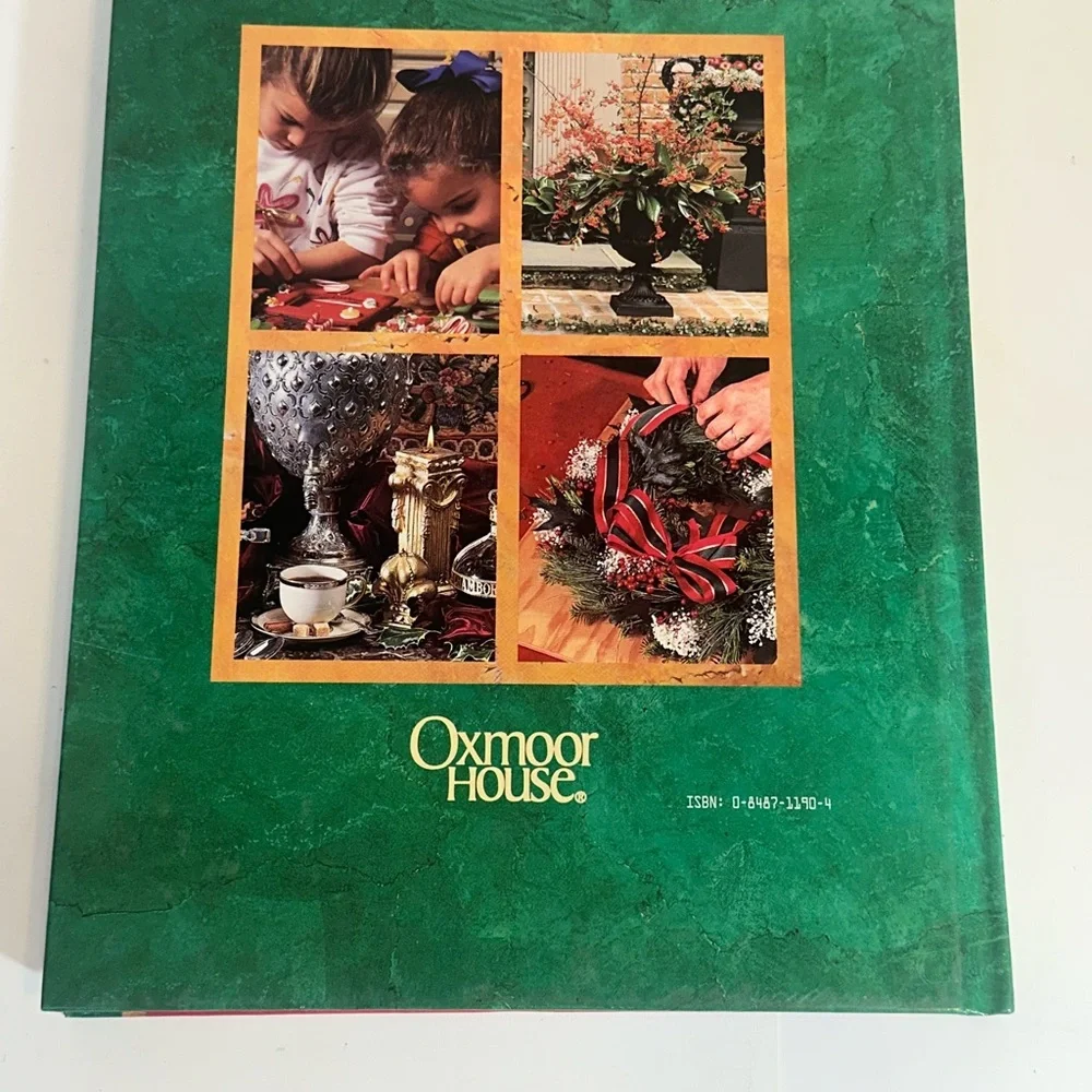 Christmas with Southern Living 1994‎ Hardcover Oxmoor House Vintage Holiday Book
